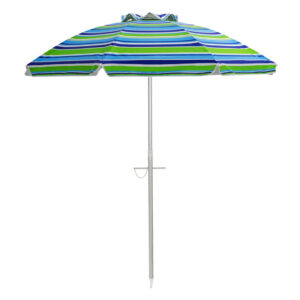 6.5 Feet Beach Umbrella With Carry Bag Without Weight Base